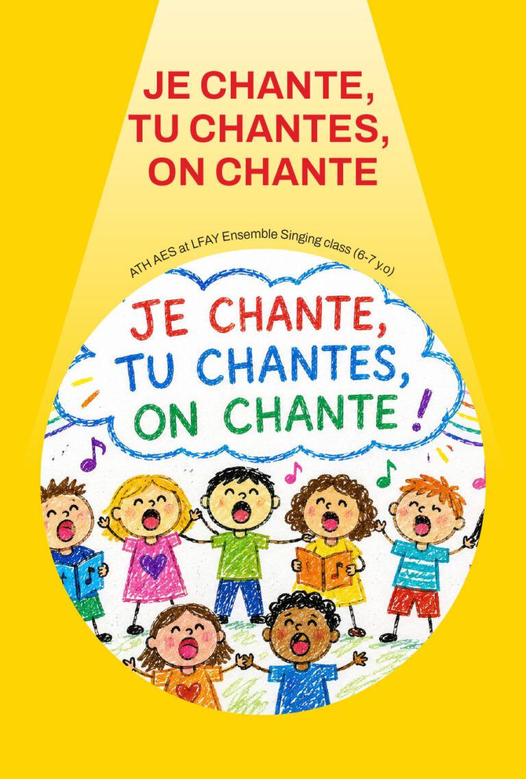 JE CHANTE, TU CHANTES, ON CHANTE !