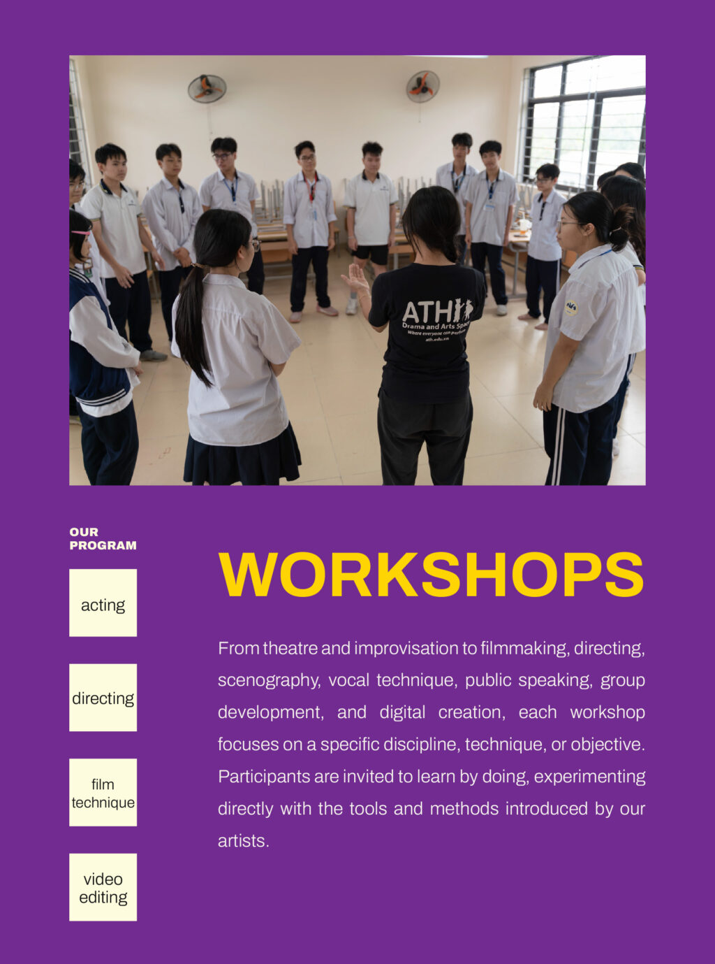 WORKSHOPS