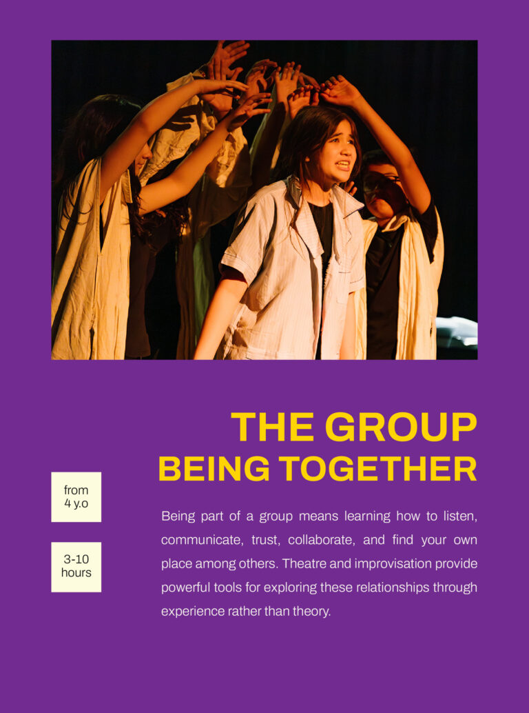 THE GROUP BEING TOGETHER