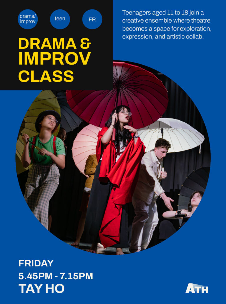 DRAMA & IMPROV FOR TEENS - FRENCH - TAY HO